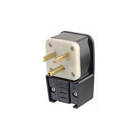 LEVITON Angle Plug, 5-30P, 30A, 125V 9530-P